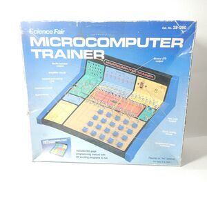 Radio Shack Science Fair Microcomputer Trainer Toy 28-260 Vintage